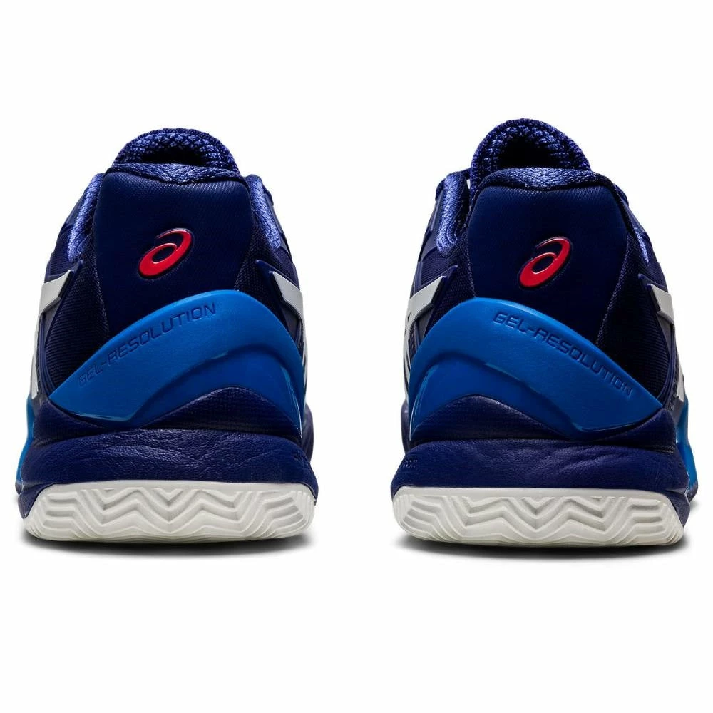 Asics Gel Resolution 8 Men's Clay Court Tennis Shoe (Dive Blue/White) 5 Asics Gel Resolution 8 Men's Clay Court Tennis Shoe (Dive Blue/White) - Image 3