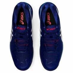 Asics Gel Resolution 8 Men's Clay Court Tennis Shoe (Dive Blue/White) 11 Asics Gel Resolution 8 Men's Clay Court Tennis Shoe (Dive Blue/White) -Gamma Shop 1041A076 405 SB TP GLB PNG 1280x1280 JPG 1024x1024