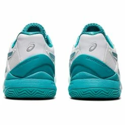Asics Gel Resolution 8 Women's Clay Court Tennis Shoe (White/Light Blue) 10 Asics Gel Resolution 8 Women's Clay Court Tennis Shoe (White/Light Blue) -Gamma Shop 1042A070 106 SB BK PNG 1280x1280 JPG 1024x1024