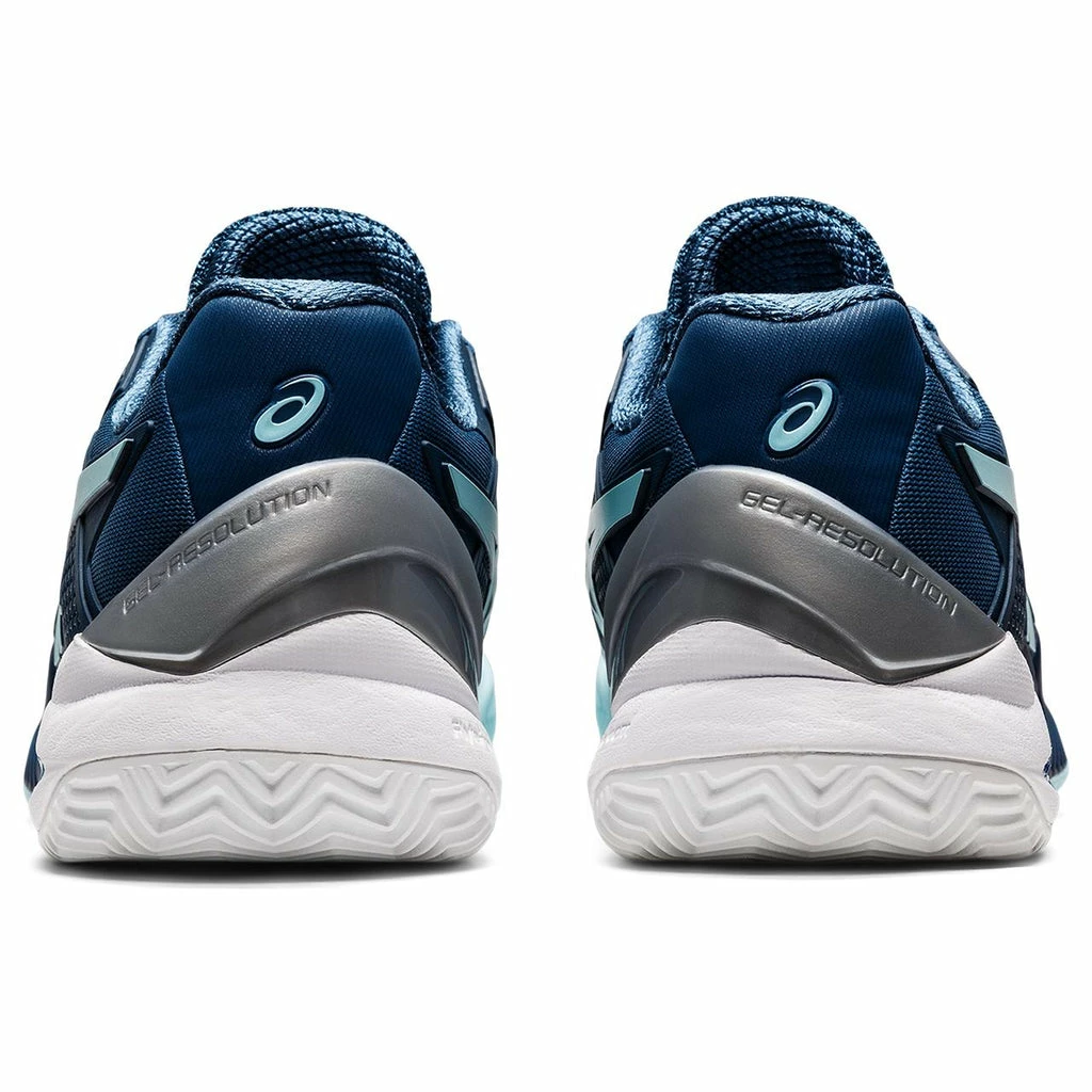 Asics Gel Resolution 8 Women's Clay Court Tennis Shoe (Light Indigo/Blue) 7 Asics Gel Resolution 8 Women's Clay Court Tennis Shoe (Light Indigo/Blue) - Image 5