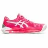 Asics Gel Resolution 8 Women's Clay Court Tennis Shoe (Pink/Cameo White) 2 Asics Gel Resolution 8 Women's Clay Court Tennis Shoe (Pink/Cameo White) -Gamma Shop 1042A070 702 SR RT GLB 1024x1024