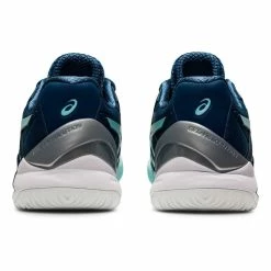 Asics Gel Resolution 8 Women's Tennis Shoe (Light Indigo/Clear Blue) -Gamma Shop 1042A072 406 SB BK GTM 1024x1024
