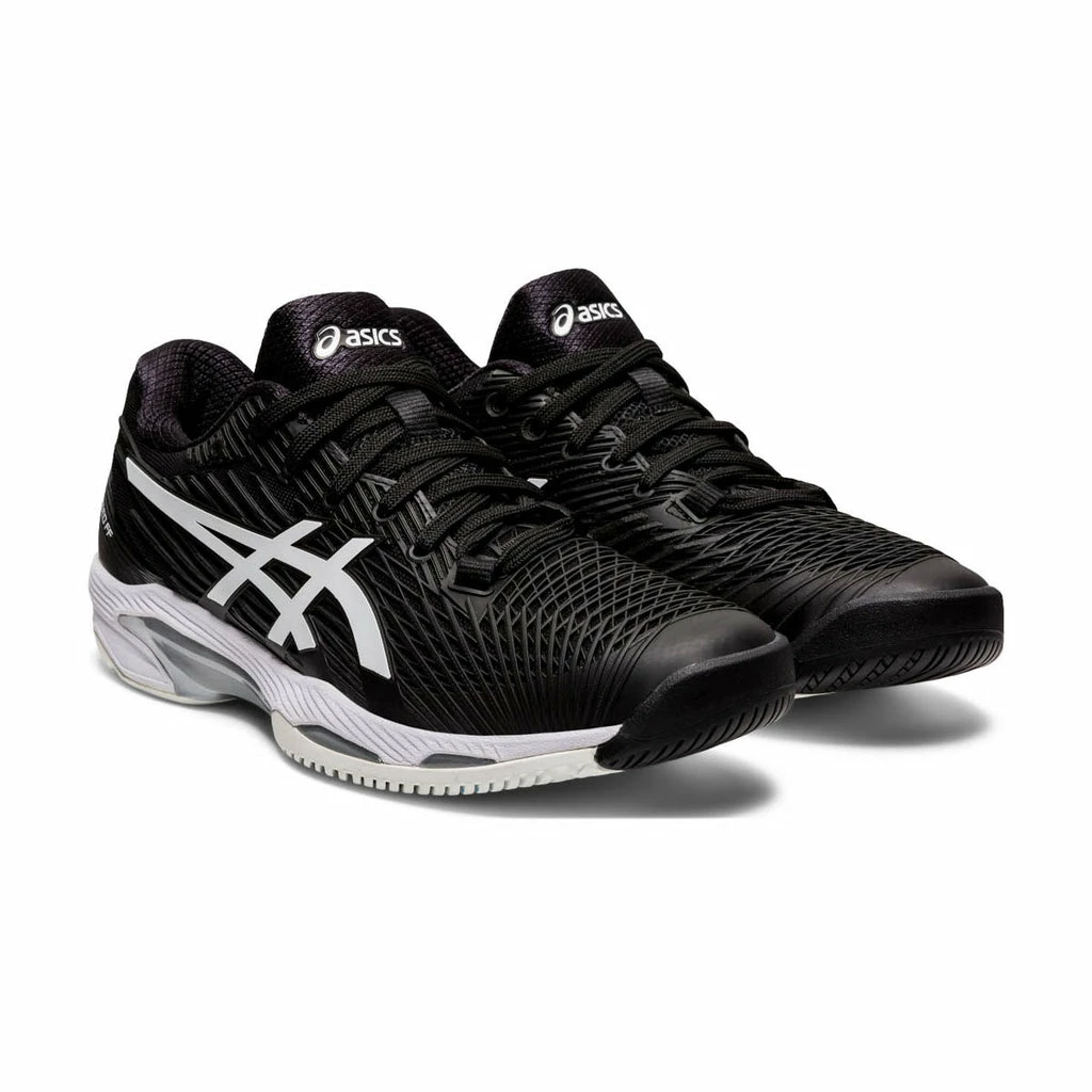 Asics Solution Speed FF 2 Women's Tennis Shoe (Black/White) 6 Asics Solution Speed FF 2 Women's Tennis Shoe (Black/White) - Image 4