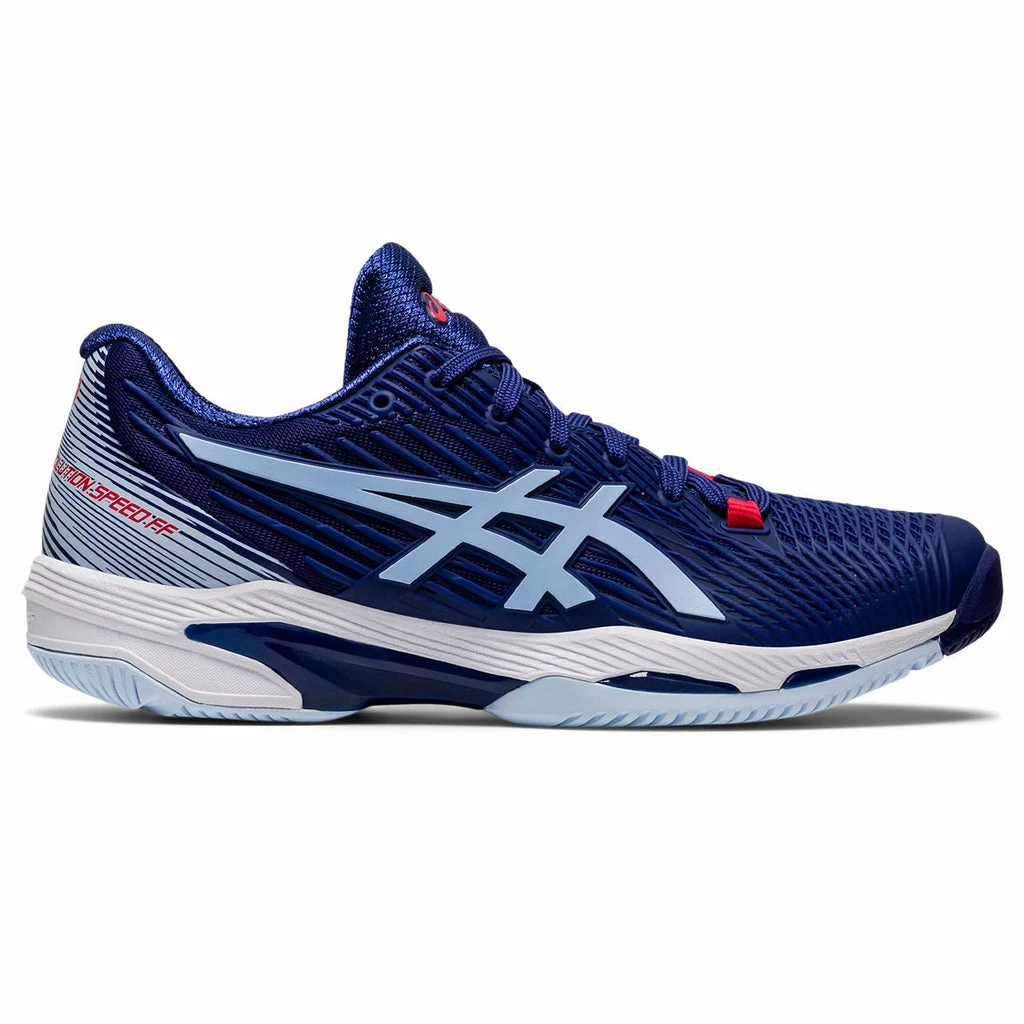 Asics Solution Speed FF 2 Women's Tennis Shoe (Dive Blue/Soft Sky) 3 Asics Solution Speed FF 2 Women's Tennis Shoe (Dive Blue/Soft Sky)