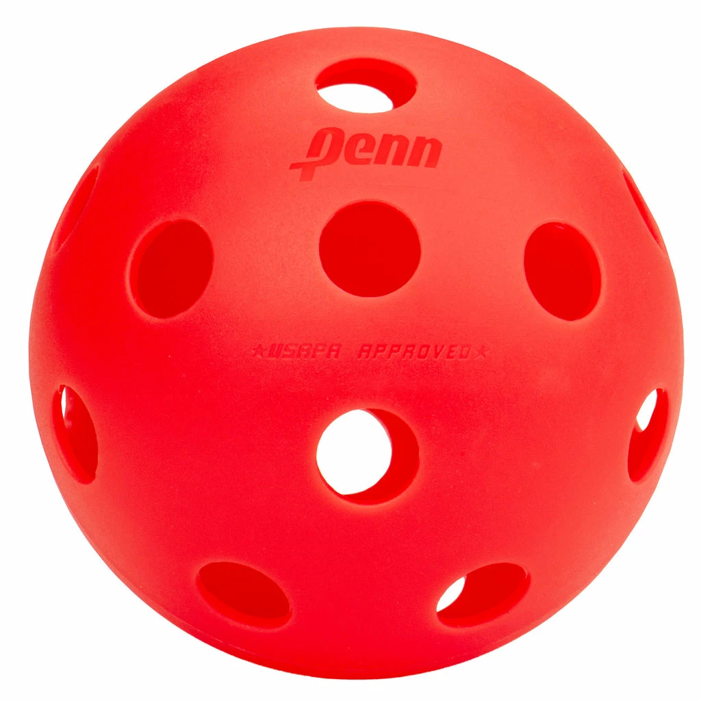 Penn 26 Indoor Pickleball (Red) 3 Penn 26 Indoor Pickleball (Red)