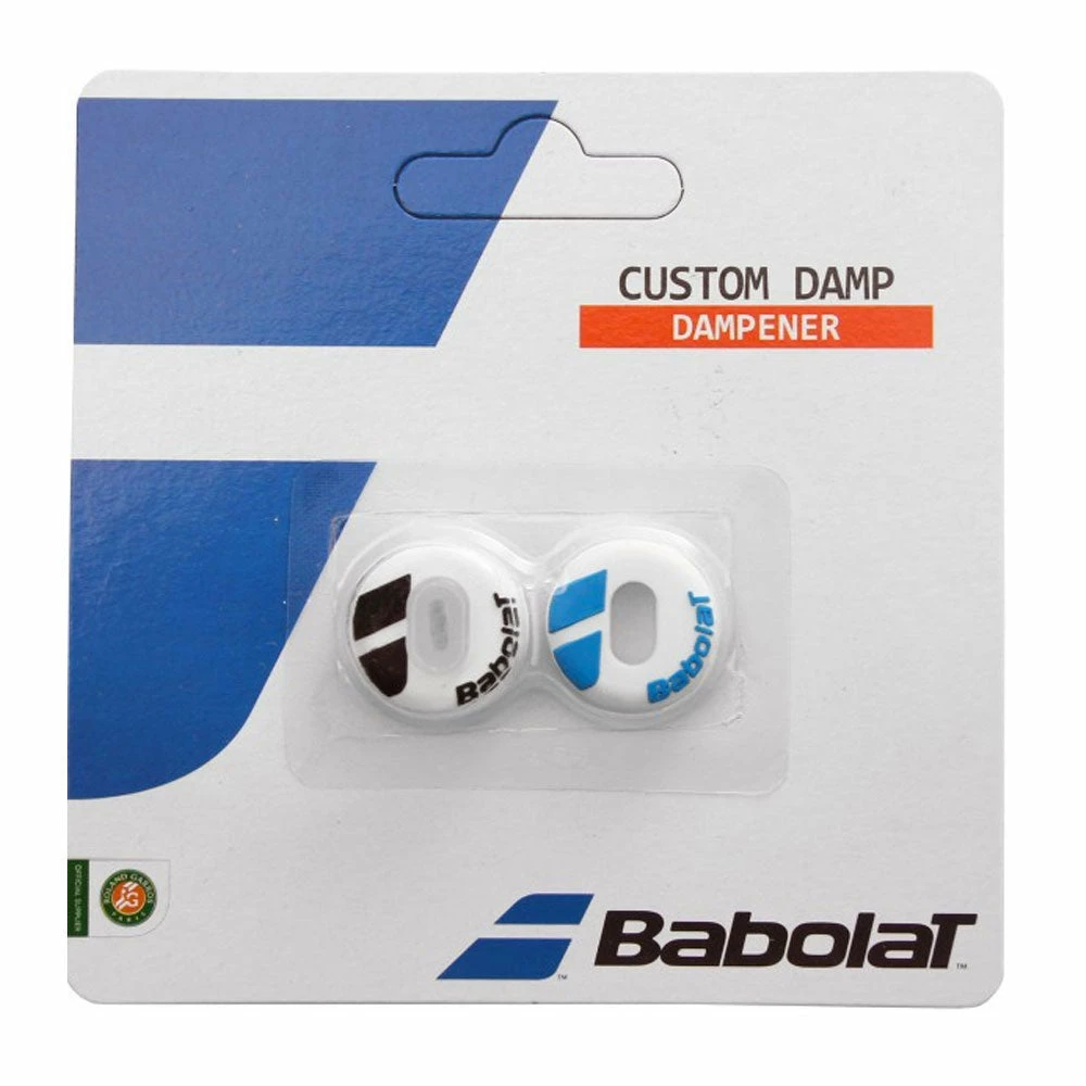 Babolat Customizable Vibration Dampener (White/Blue) 3 Babolat Customizable Vibration Dampener (White/Blue)