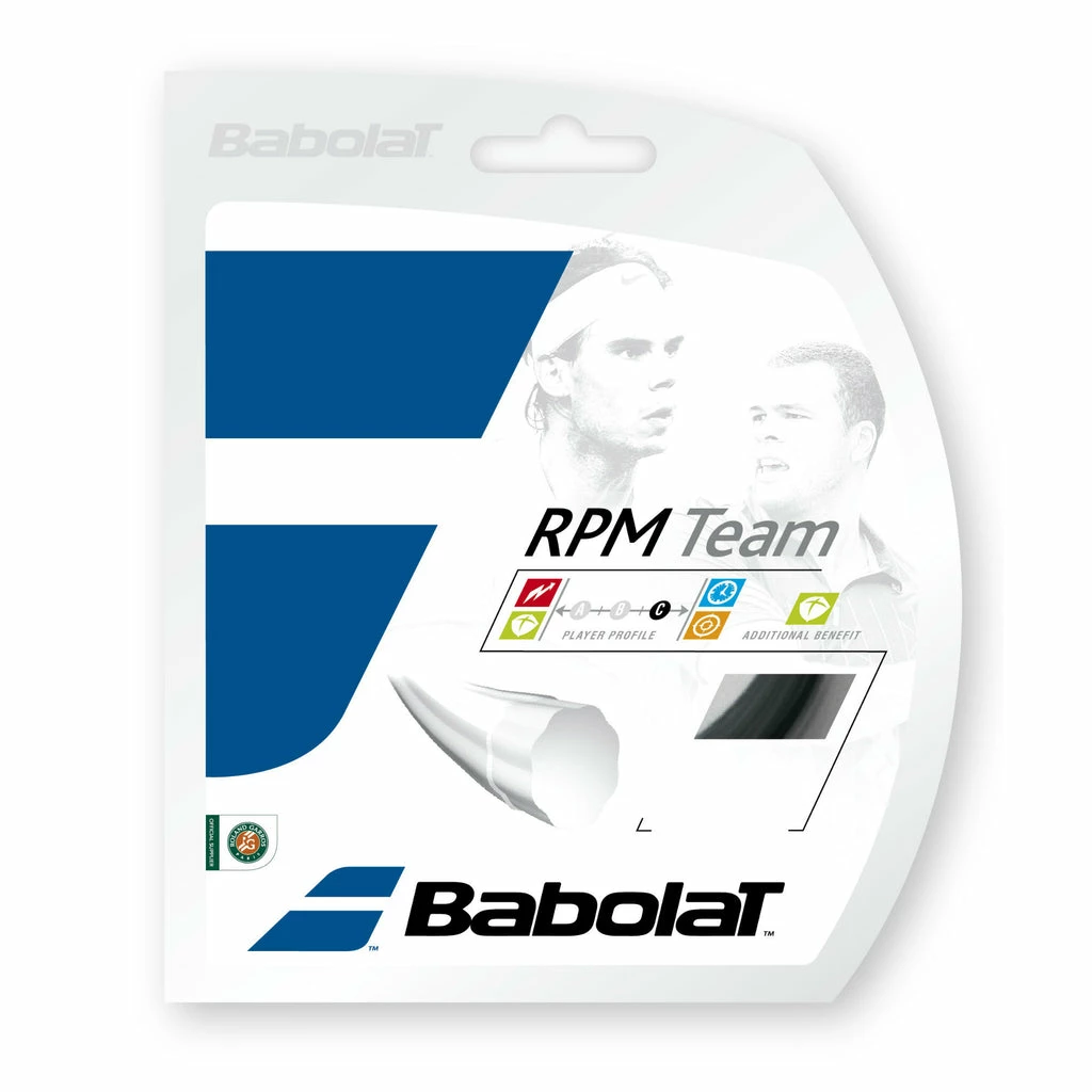 Babolat RPM Team 17 Tennis String (Black) 6 Babolat RPM Team 17 Tennis String (Black) - Image 4