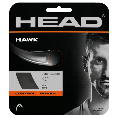 Head Hawk 16 Tennis String (Silver) 3 Head Hawk 16 Tennis String (Silver)