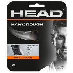Head Hawk Rough 17 Tennis String (Anthracite)