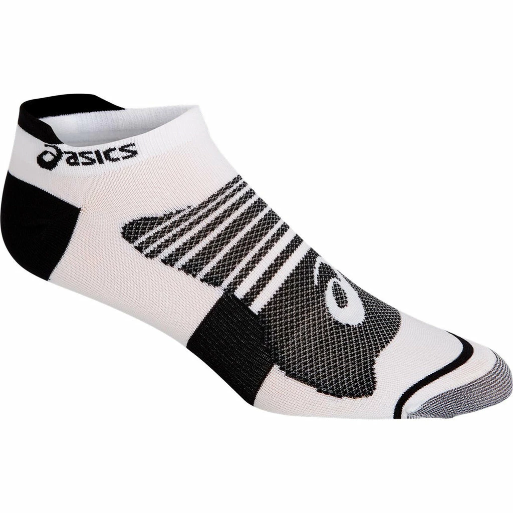 Asics Men's Quick Lyte Plus 3-Pack Low-Cut Socks (White/Perf Black) 6 Asics Men's Quick Lyte Plus 3-Pack Low-Cut Socks (White/Perf Black) - Image 4