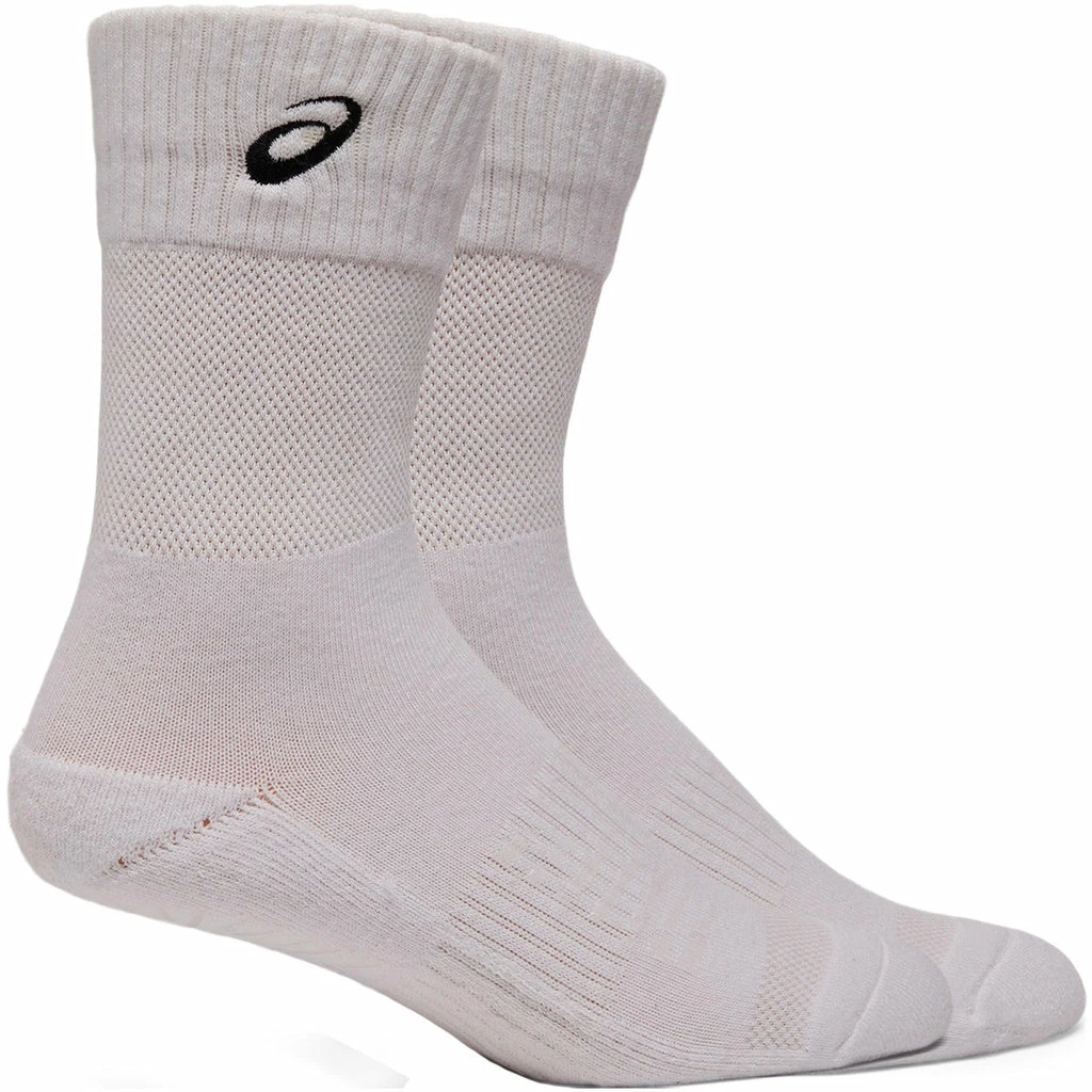 Asics Court FF Crew Socks (White) 3 Asics Court FF Crew Socks (White)