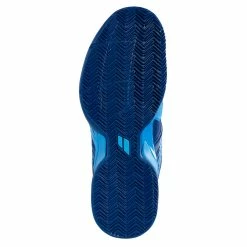 Babolat Propulse Fury Men's Clay Court Tennis Shoe (Blue) -Gamma Shop 30S21425 PROPULSEFURYCLM 4086 DriveBlue sole 1024x1024