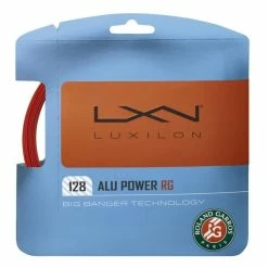 Luxilon ALU Power 16L Roland Garros Tennis String (Bronze)