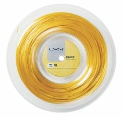 Luxilon 4G 16L Soft Tennis String Reel (Gold)