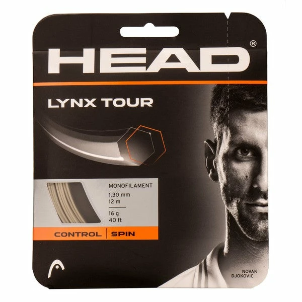 Head Lynx Tour 17 Tennis String (Champagne) 3 Head Lynx Tour 17 Tennis String (Champagne)