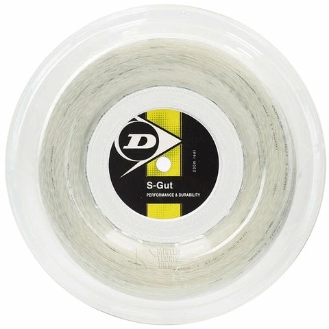 Dunlop Synthetic Gut 17 Tennis String Reel (White) 3 Dunlop Synthetic Gut 17 Tennis String Reel (White)