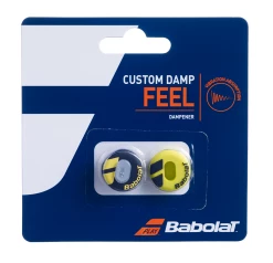 Babolat Custom Vibration Dampeners (Black/Yellow)