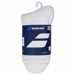 Babolat Mix 3 Pairs Socks (White) 6 Babolat Mix 3 Pairs Socks (White) -Gamma Shop Babolat Mix 3 Pairs Socks WHITE 2 1024x1024
