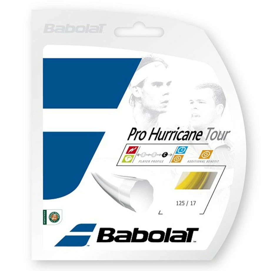 Babolat RPM Hurricane 16 Tennis String (Yellow) 6 Babolat RPM Hurricane 16 Tennis String (Yellow) - Image 4