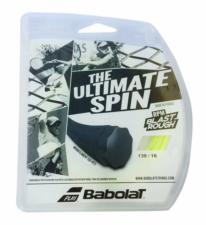 Babolat RPM Blast Rough 16 Tennis String (Yellow) 3 Babolat RPM Blast Rough 16 Tennis String (Yellow)