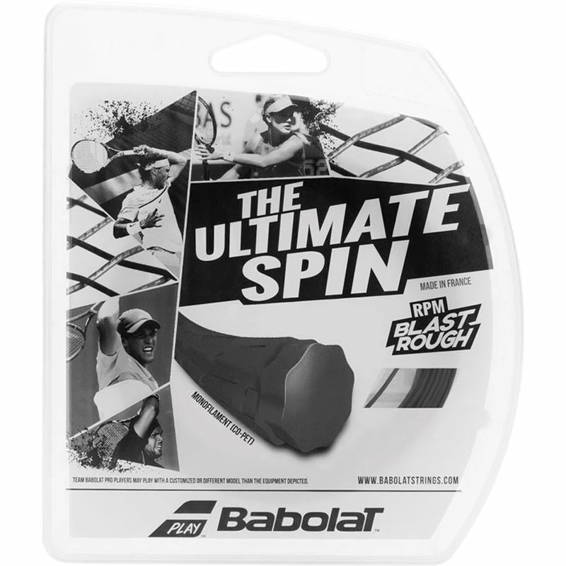 Babolat RPM Blast Rough 16 Tennis String (Black) 3 Babolat RPM Blast Rough 16 Tennis String (Black)