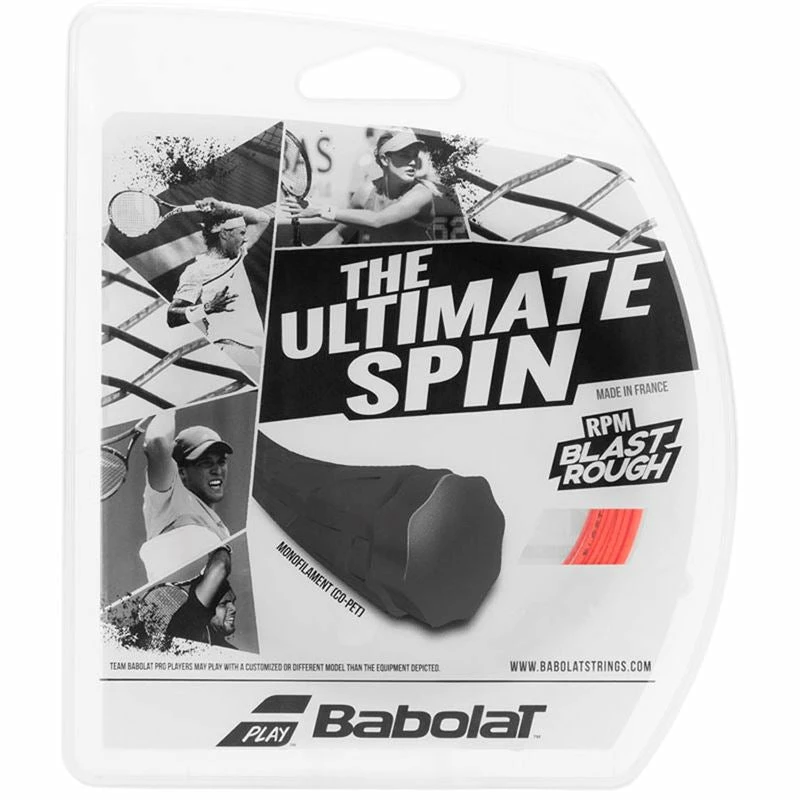 Babolat RPM Blast Rough 17 Tennis String (Red) 3 Babolat RPM Blast Rough 17 Tennis String (Red)