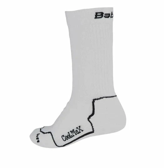 Babolat Team Single Socks With CoolMax (White) For Tennis Or Badminton 3 Babolat Team Single Socks With CoolMax (White) For Tennis Or Badminton
