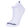 Babolat Women's Invisible Socks 2 Pack (White/Navy) -Gamma Shop Babolat Womens Invisible Socks White 1024x1024