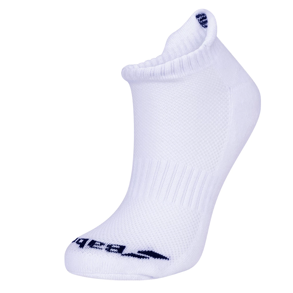 Babolat Women's Invisible Socks 2 Pack (White/Navy) 3 Babolat Women's Invisible Socks 2 Pack (White/Navy)