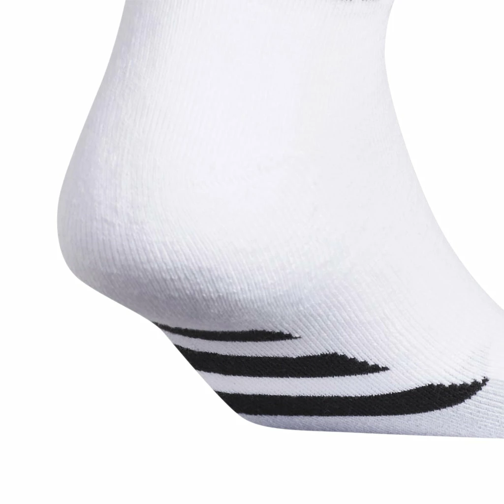 Adidas Men's Cushioned Low-Cut Socks (White) 6 Adidas Men's Cushioned Low-Cut Socks (White) - Image 4
