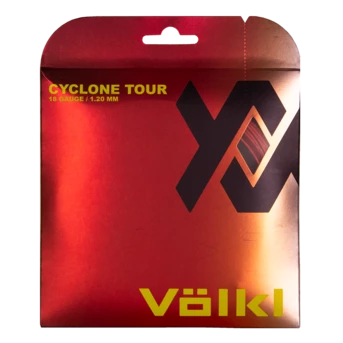 Volkl Cyclone Tour 18 Tennis String (Red) 3 Volkl Cyclone Tour 18 Tennis String (Red)