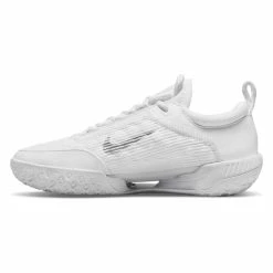 Alternative view of Nike Zoom NXT Women's Tennis Shoe (White/Metallic Silver)
