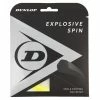 Dunlop Explosive Spin 17 G Tennis String (Yellow) -Gamma Shop DT20 10299195 EXPLOSIVE SPIN YELLOW 12M SET FRONT JPG 1024x1024