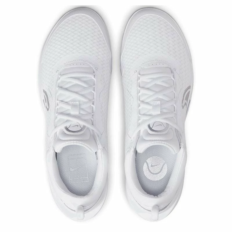 Nike Court Zoom Pro Women's Tennis Shoe (White/Silver) 6 Nike Court Zoom Pro Women's Tennis Shoe (White/Silver) - Image 5