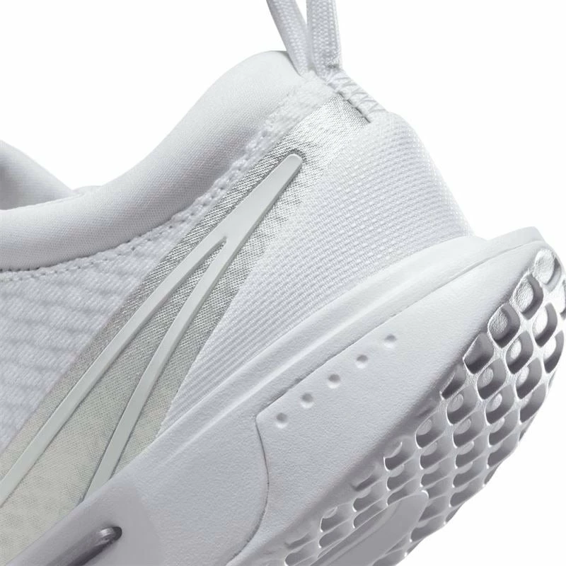 Nike Court Zoom Pro Women's Tennis Shoe (White/Silver) 4 Nike Court Zoom Pro Women's Tennis Shoe (White/Silver) - Image 3