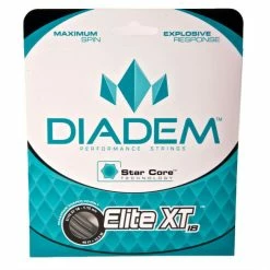 Diadem Elite XT 18 Tennis String (Charcoal)