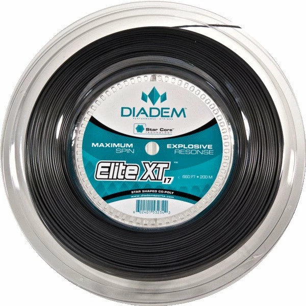 Diadem Elite XT 17 Tennis String Reel (Charcoal) 3 Diadem Elite XT 17 Tennis String Reel (Charcoal)