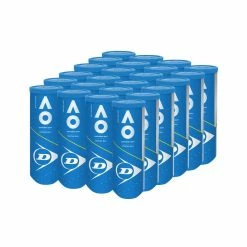 Dunlop Australian Open Extra Duty Tennis Balls - 24 Can Case