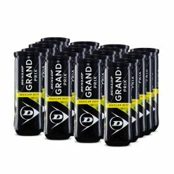 Dunlop Grand Prix Regular Duty Tennis Balls – 24 Can Case
