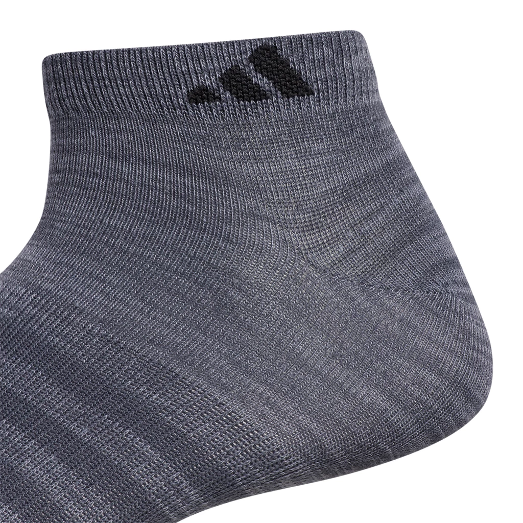 Adidas Men's Superlite Low-Cut Socks (Dark Grey) 5 Adidas Men's Superlite Low-Cut Socks (Dark Grey) - Image 3