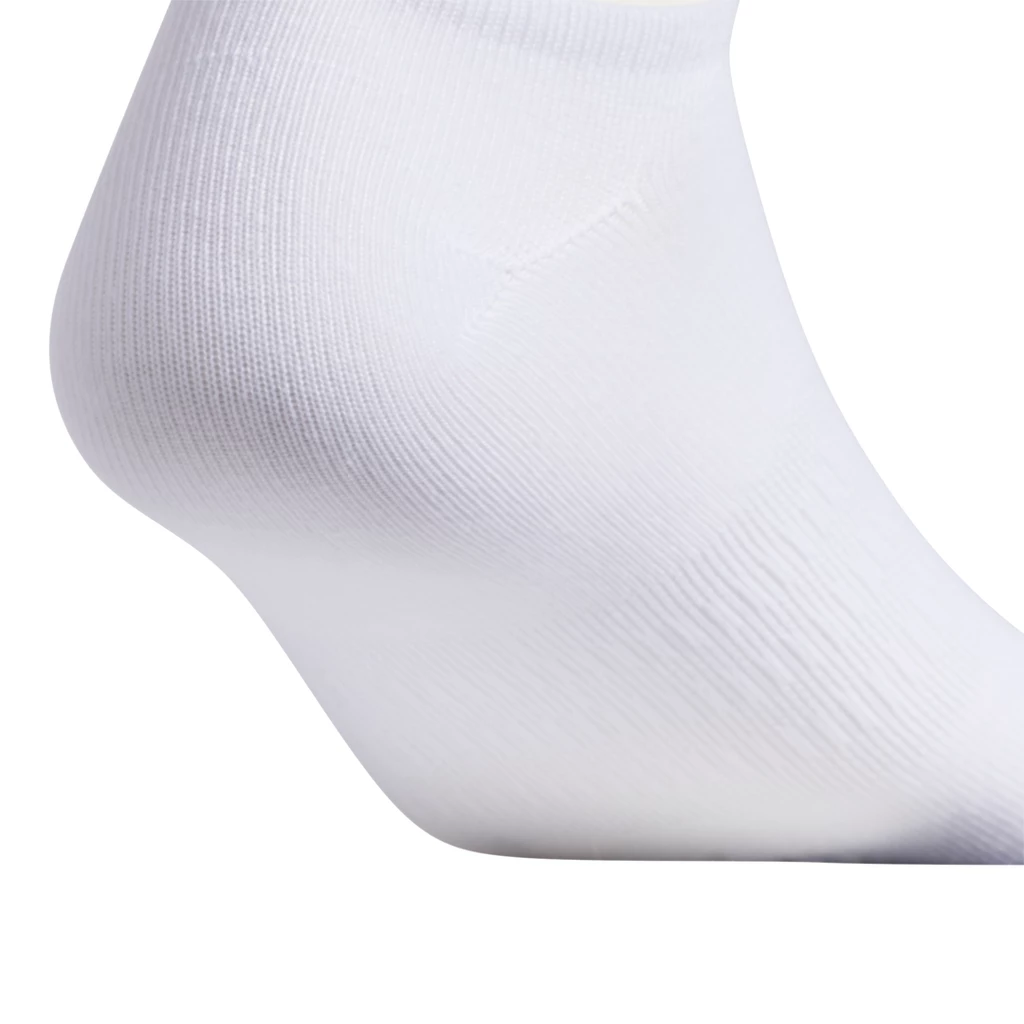 Adidas Men's Superlite No-Show Socks (White) 6 Adidas Men's Superlite No-Show Socks (White) - Image 4