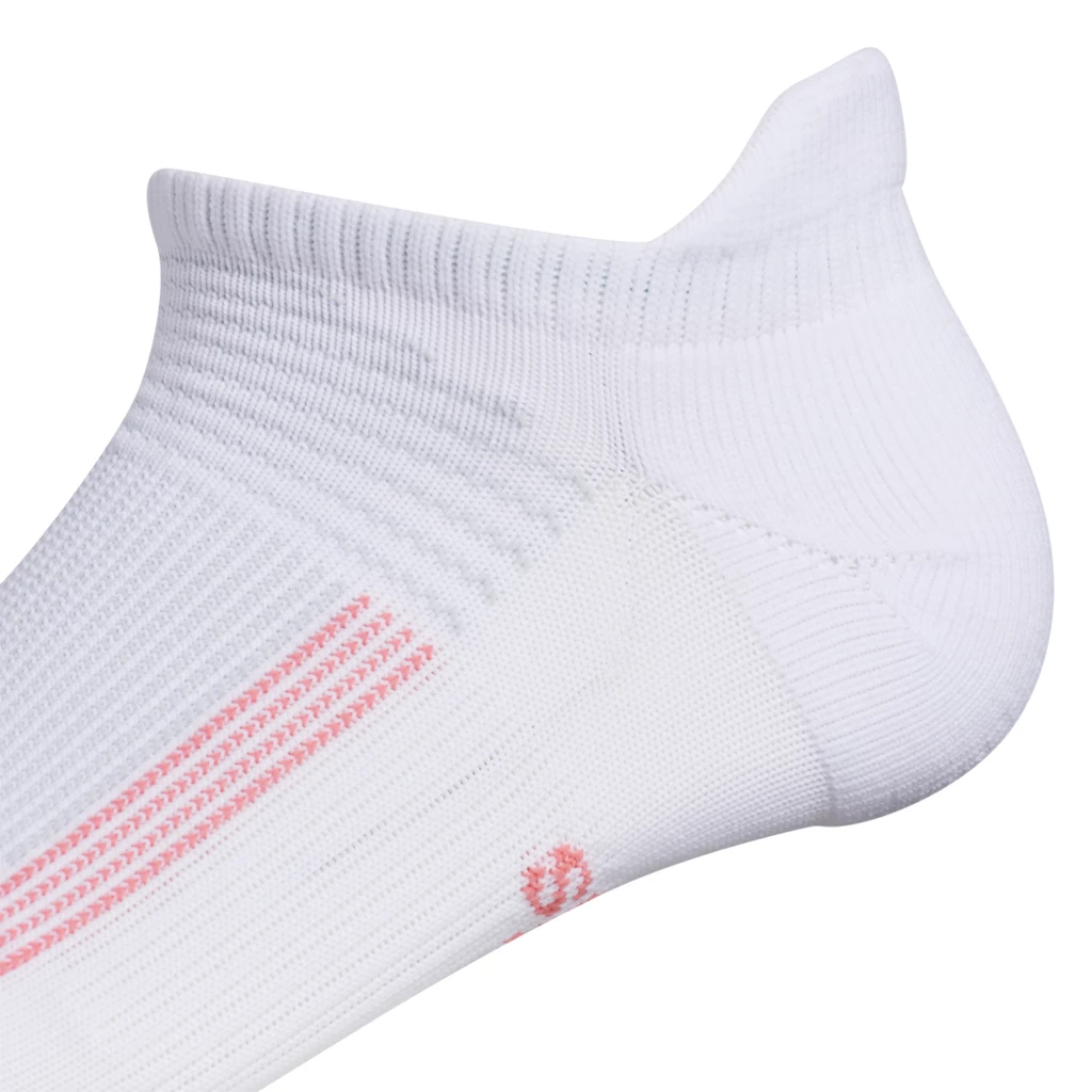 Adidas Women's Superlite UB21 Tabbed No-Show Socks (White) 4 Adidas Women's Superlite UB21 Tabbed No-Show Socks (White) - Image 2