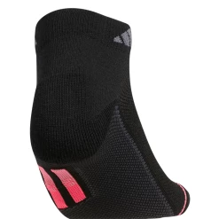 Adidas Women's Superlite 3 Stripe Low-Cut Socks (Black) -Gamma Shop FZ7010 HDW photo detail 3 white 1024x1024