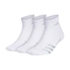 Adidas Men's Superlite Quarter Crew Socks (White) 1 Adidas Men's Superlite Quarter Crew Socks (White) -Gamma Shop FZ7076 HDW photo side center white 1024x1024