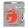 Gamma Synthetic 16 With Wearguard Tennis String (Silver) 1 Gamma Synthetic 16 With Wearguard Tennis String (Silver) -Gamma Shop GSGW Silver 16 01 1024x1024