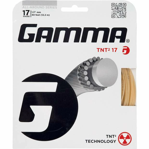 Gamma TNT2 17 Tennis String (Natural) 3 Gamma TNT2 17 Tennis String (Natural)