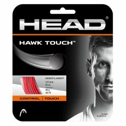 Head Hawk Touch 19 Tennis String (Red)