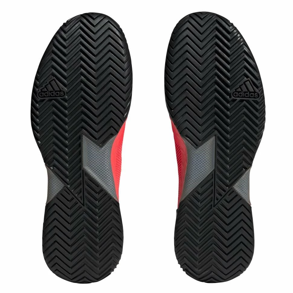 Adidas Adizero Ubersonic 4 Men's Tennis Shoe (Red) 5 Adidas Adizero Ubersonic 4 Men's Tennis Shoe (Red) - Image 3