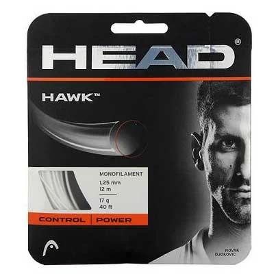 Head Hawk 17 Tennis String (White) 3 Head Hawk 17 Tennis String (White)