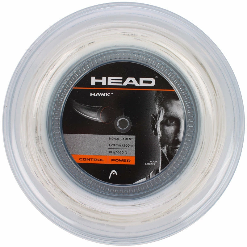 Head Hawk 18 Tennis String Reel (White) 3 Head Hawk 18 Tennis String Reel (White)